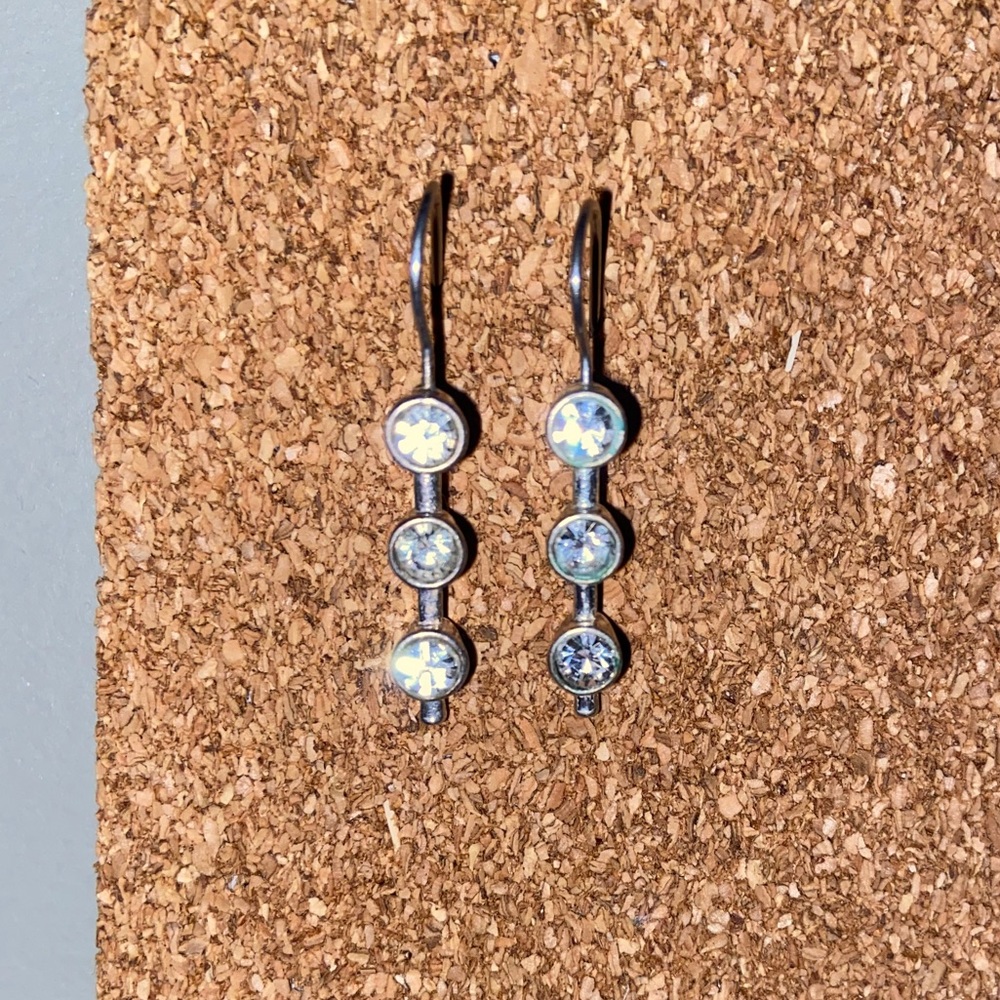 Dangle Jeweled Earrings